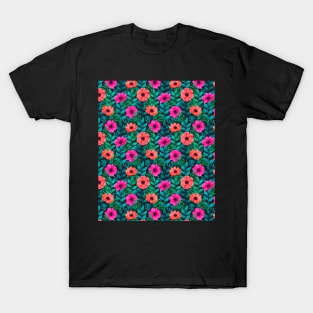 Flower pattern T-Shirt